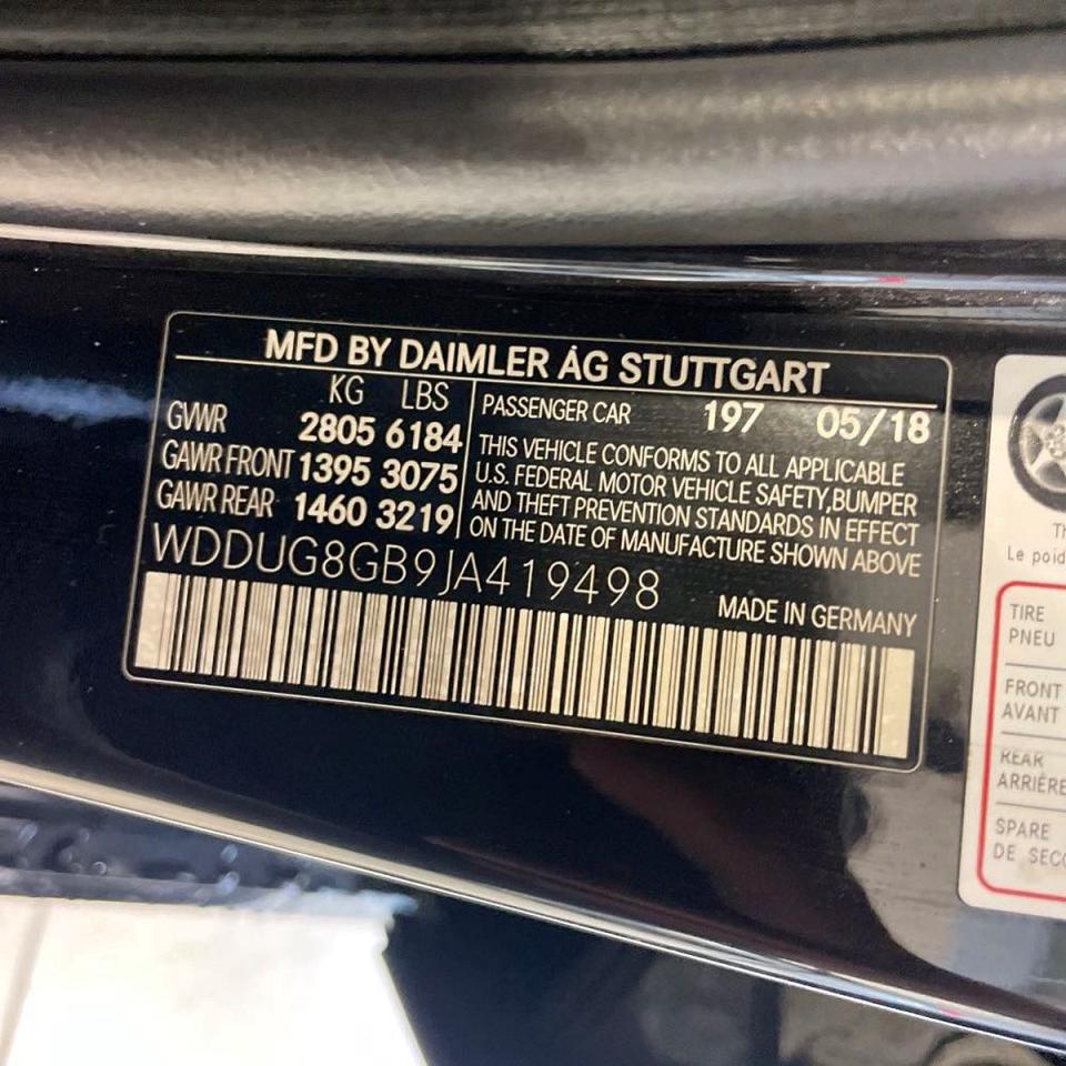 2018 MERCEDES-BENZ S