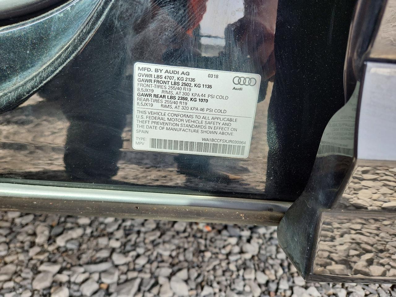 2018 AUDI Q3