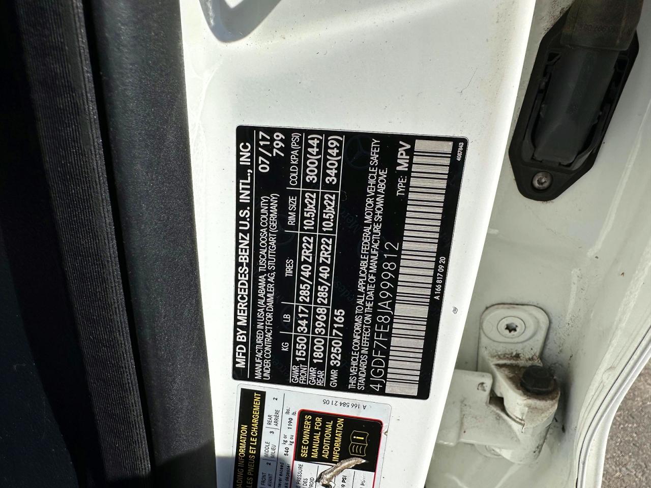 2018 MERCEDES-BENZ GLS