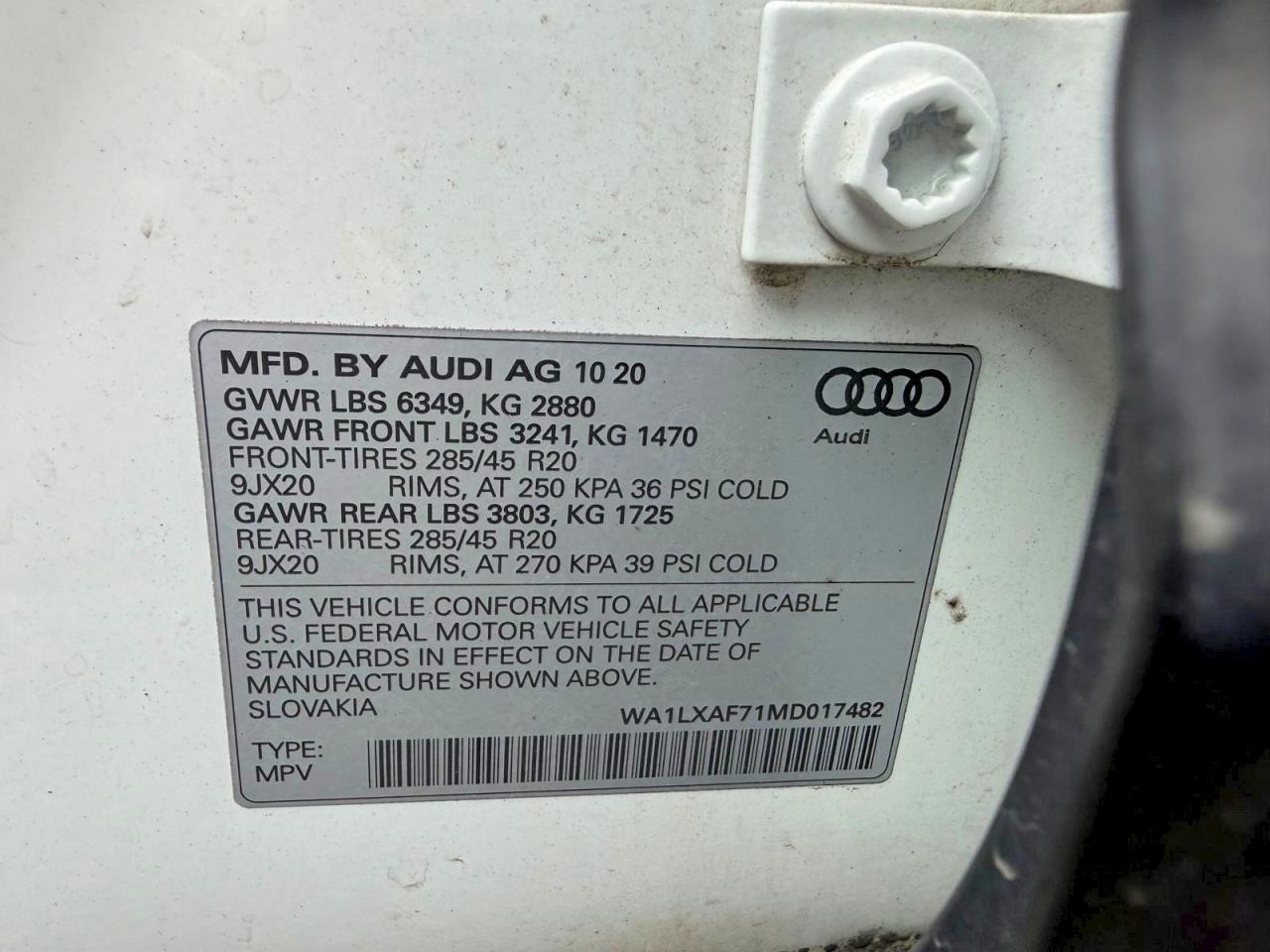 2021 AUDI Q7