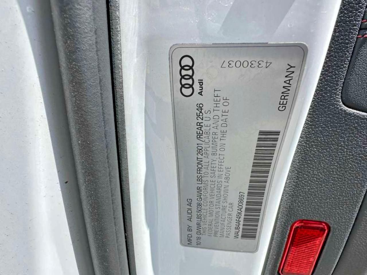 2019 AUDI S4