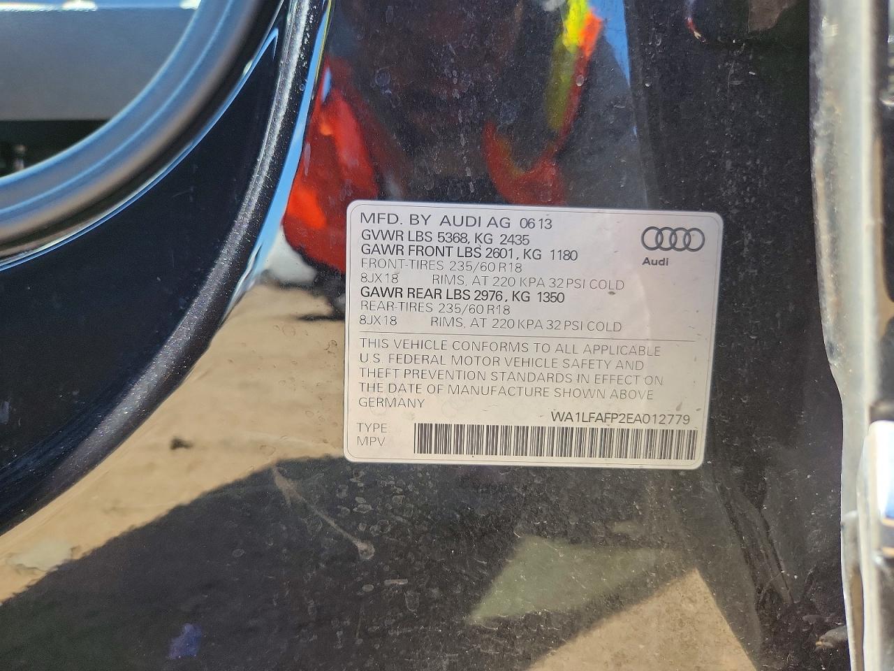 2014 AUDI Q5