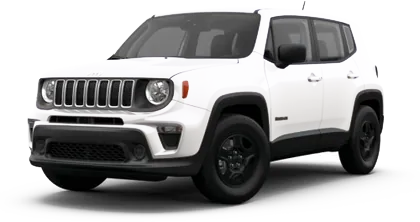 Jeep Renegade ALPINE WHITE CLEAR COAT